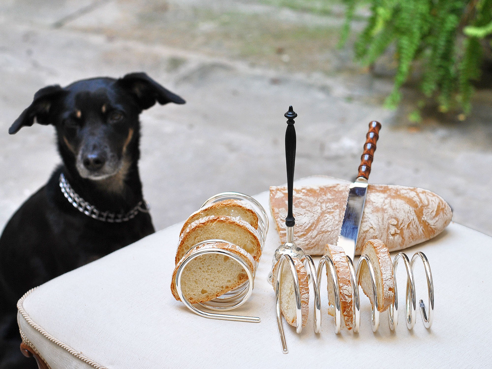 Porta Toast In Acciaio Inox NAMOARLY - Organizer Da Tavolo Per Pane, Riutilizzabile