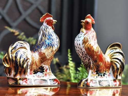 Rooster: Royal Crown Derby...