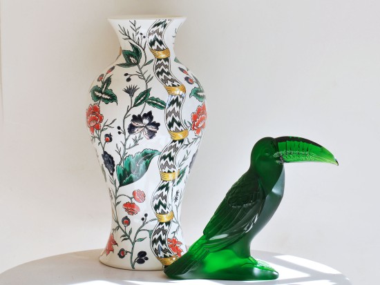 Vase: Gien "Cèladon...