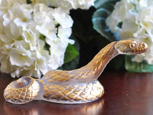 Snake: Lalique "Snake Head...