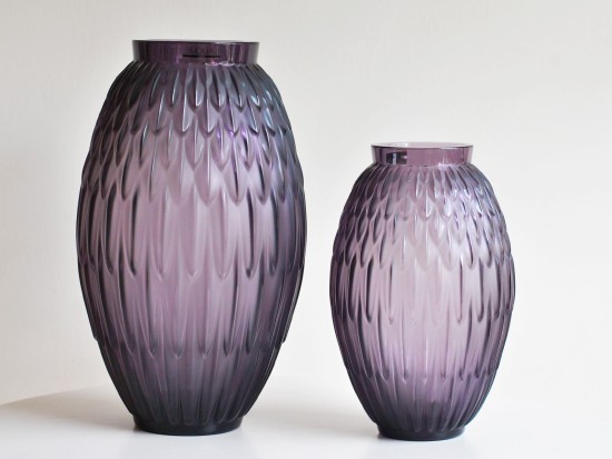 Vaso: Lalique "Plumes"...