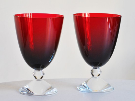 Goblet: Baccarat "Vega" Red...