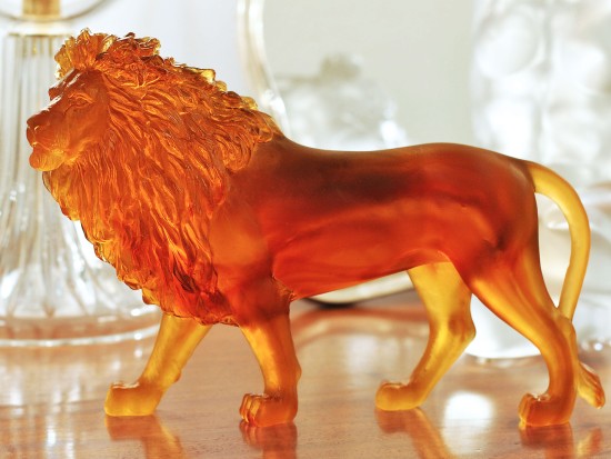 Lion: Daum "Amber Sand Lion"