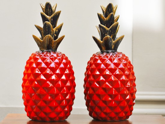 Pineapple: Pair of Red...