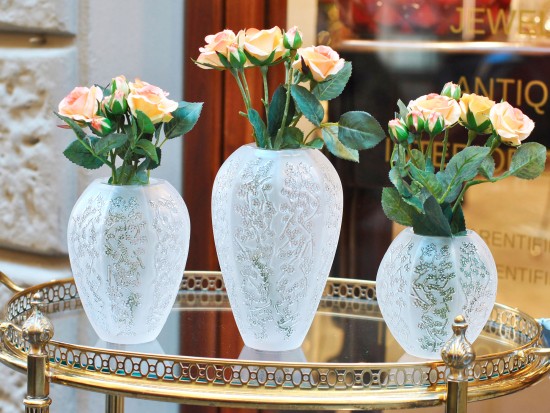 Vase: Lalique “Sakura” Big...