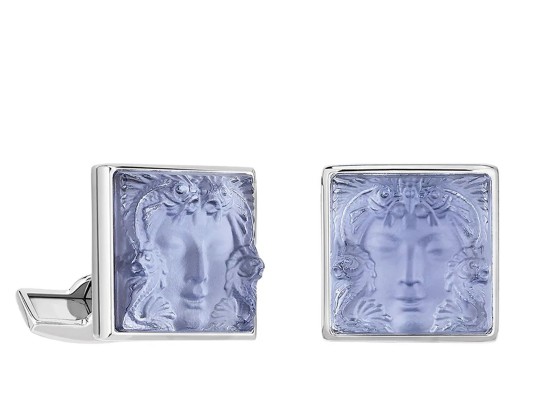 Cufflinks: Lalique...