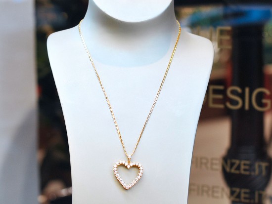 Open Heart Necklace