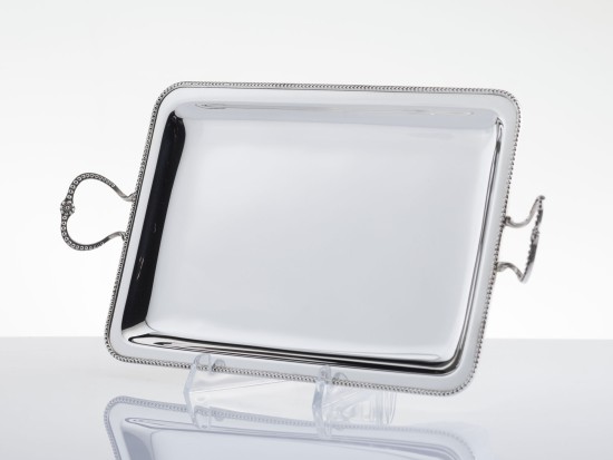 Tray: Parenti Silver Tray...