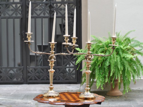 Candlestick: Pair of...