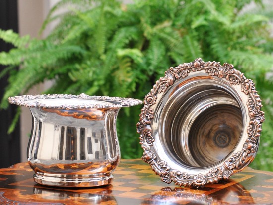 Bottle coaster: Pair of Old...