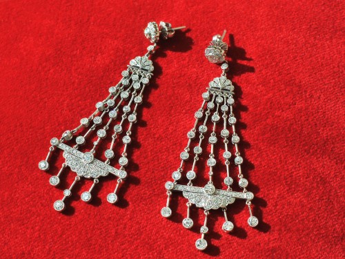 Long Platinum and Diamond...