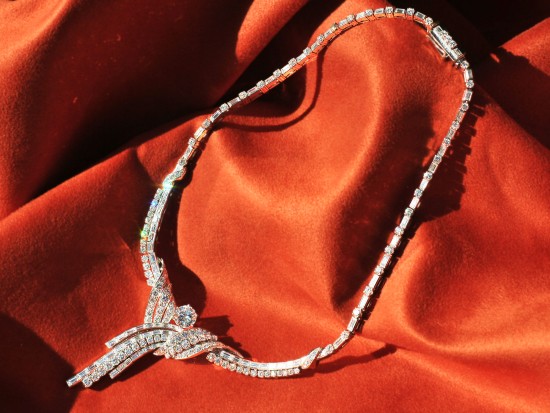 Art Deco Platinum and...