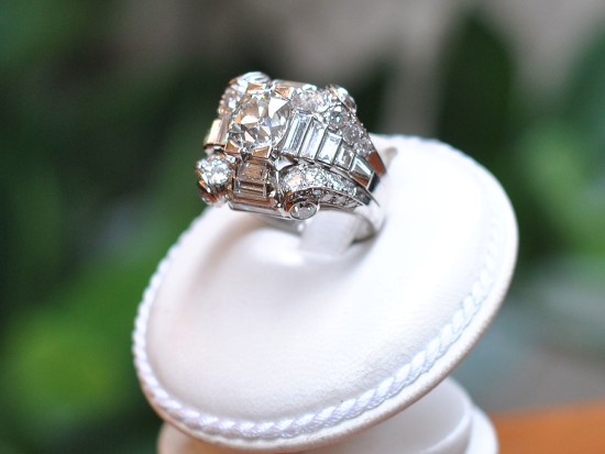 Gübelin Diamond Ring 1960