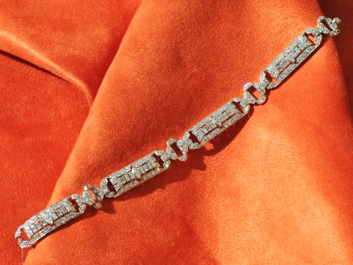 Art Deco Diamond Bracelet 1930