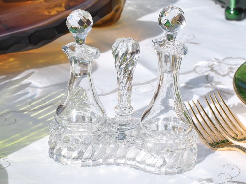 Oil Cruet: Baccarat...