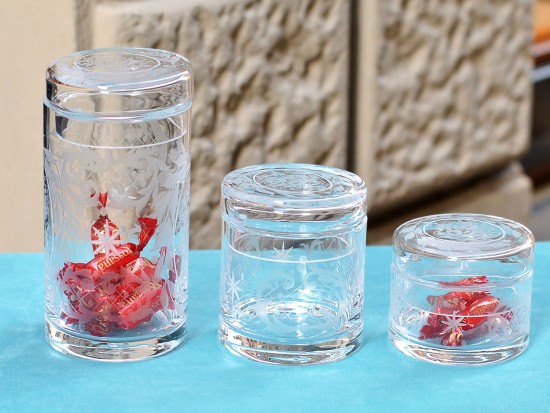 Large Italian Crystal Box