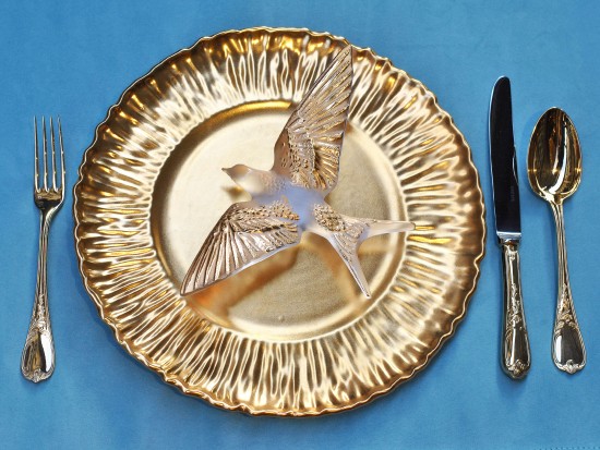 Set of 12 Gold Placemats...