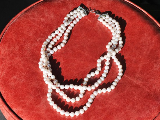 3-Strand Pearl and Diamond...