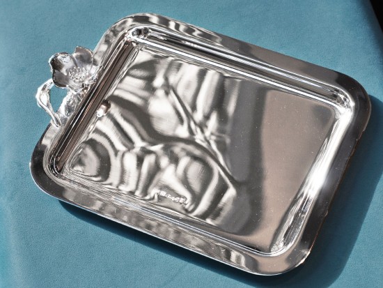 Vassoio Christofle "Anemone"