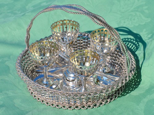 English Egg Basket 1950 Set...