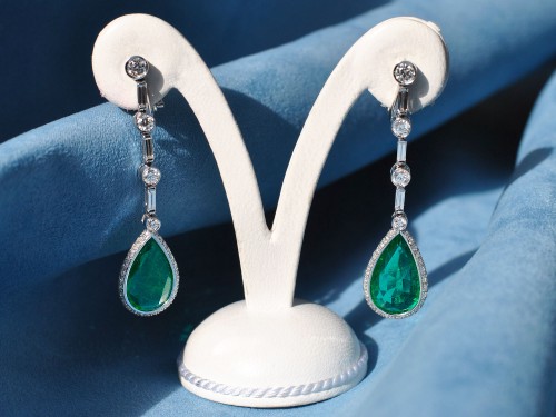 Long Emerald and Diamond...