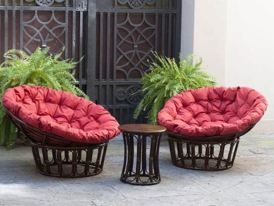 Poltrone Papasan Tonde e...