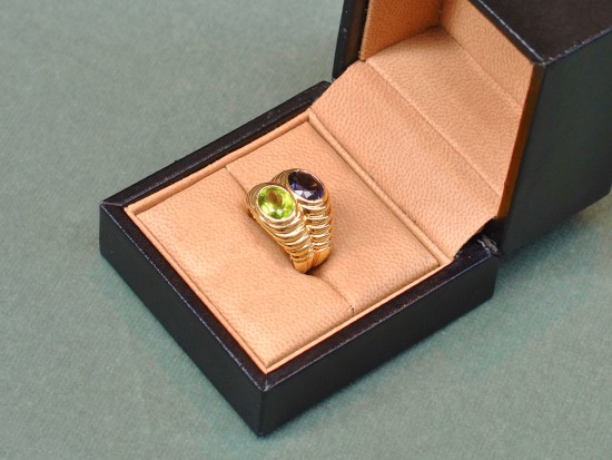 Anello Bulgari Citrino e...