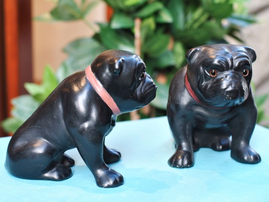 Scultura Coppia Cani...