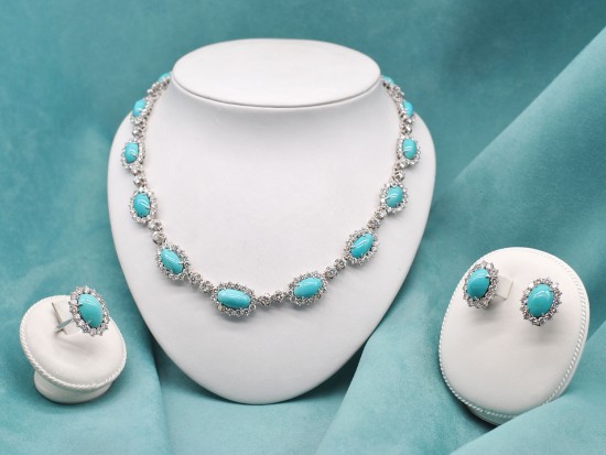 Parure Collana Anello e...
