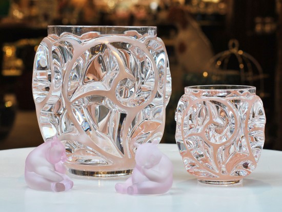 Vaso Lalique "Tourbillons"...