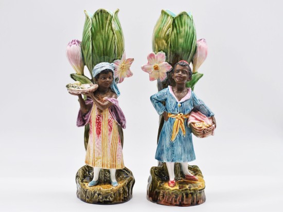 Coppia di Vasi Ceramica...