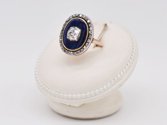 Anello Smanto e Diamanti 1810