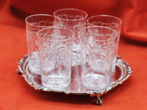 Antique Baccarat Tumblers,...